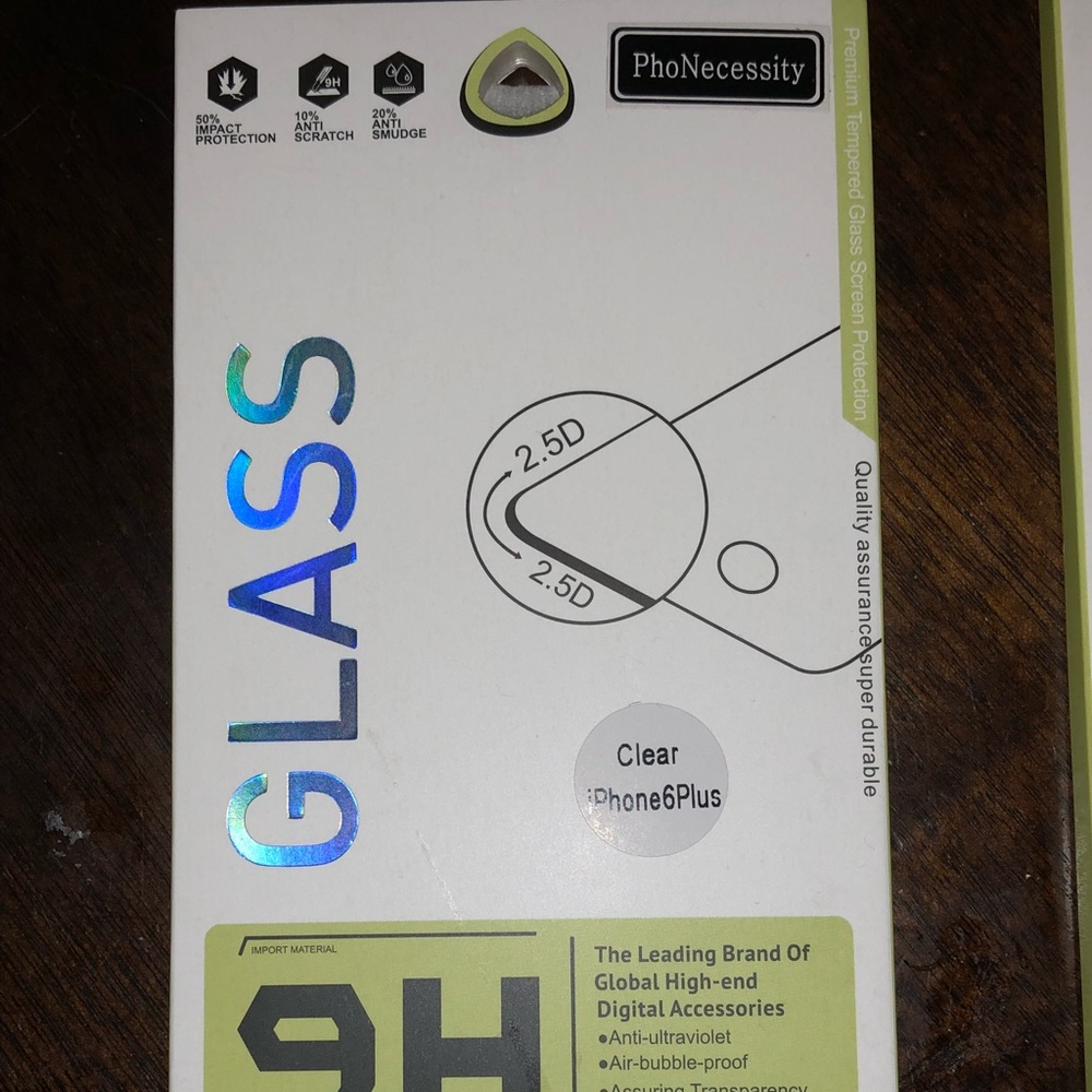 Clear Tempered Glass Screen Protector